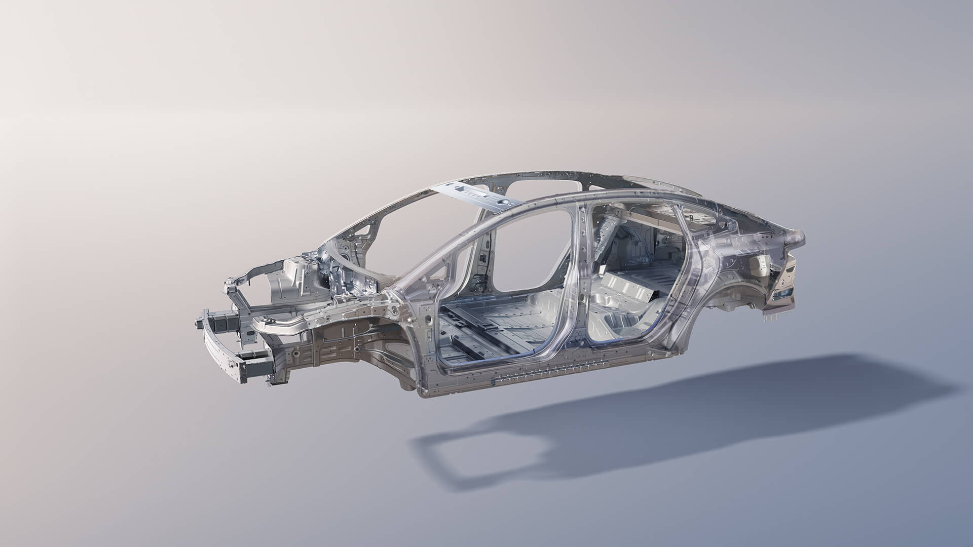 高钢性笼式车身