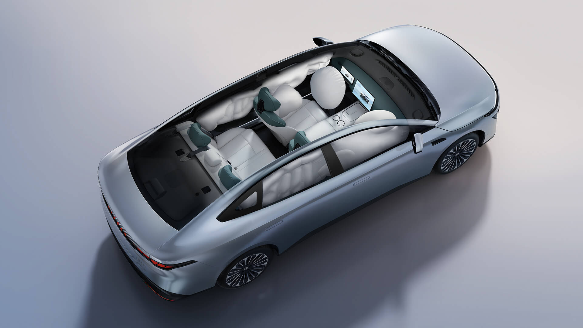 一体式保压侧气帘